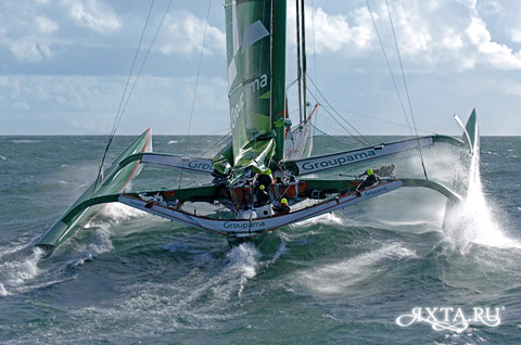 groupama 1 trimaran