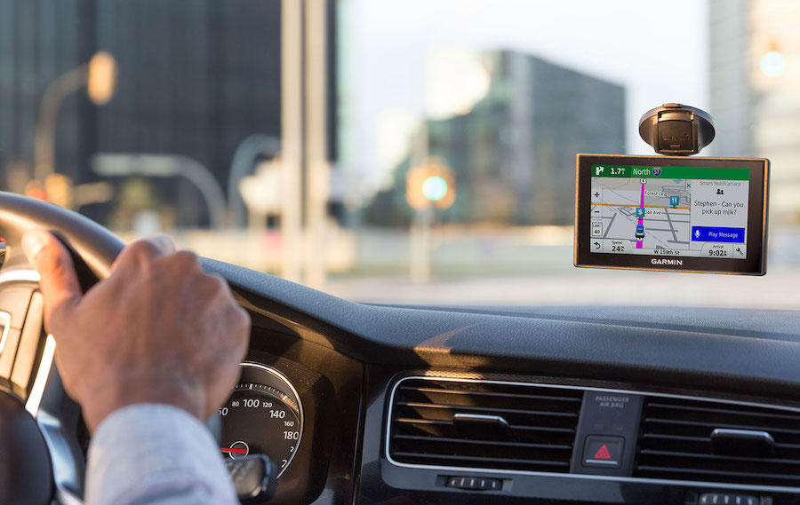 Navigator in the car