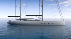 Dixon Yacht Design представили концепт 55-метрового парусника