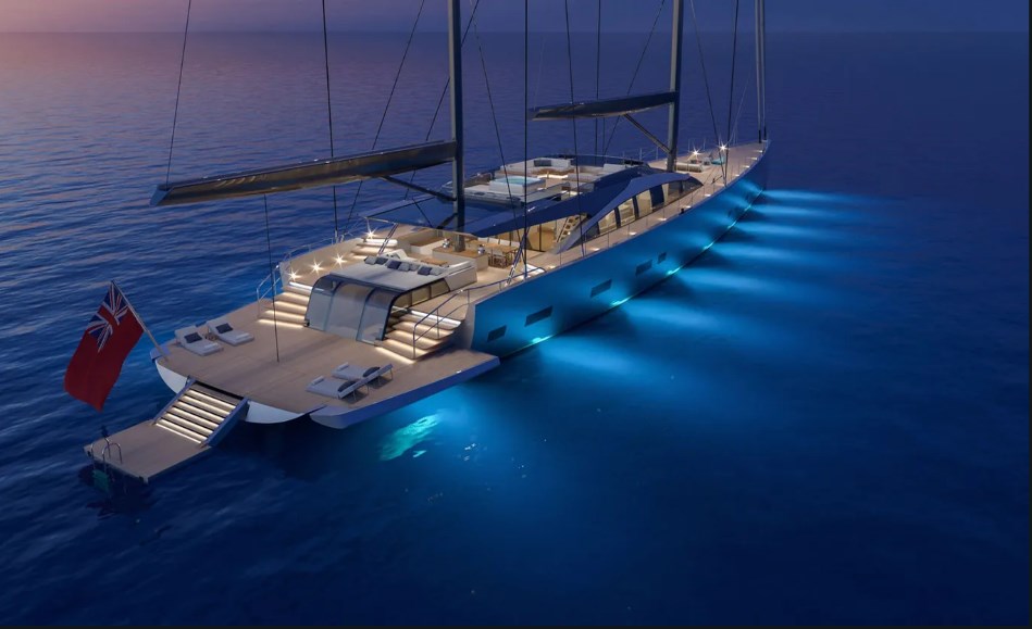 Dixon Yacht Design представили концепт 55-метрового парусника