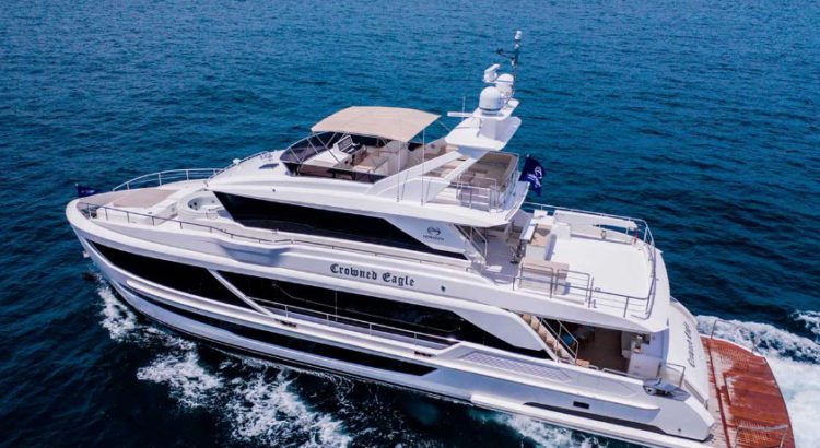 Horizon Yachts представил первую 28-метровую яхту серии FD92