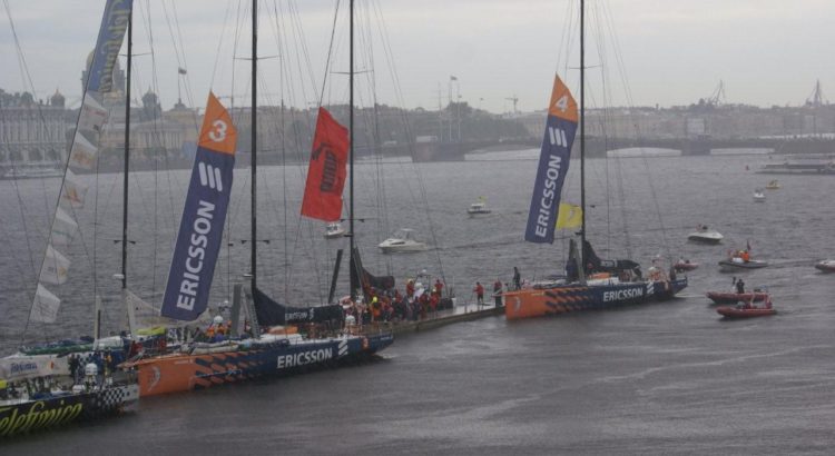 Volvo Ocean Race финиш Петербург