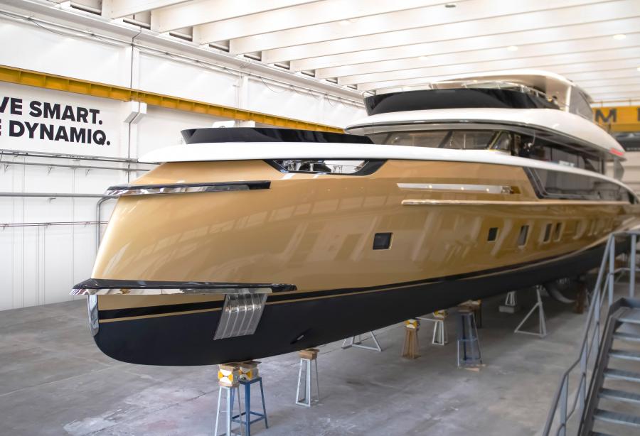 41-метровая суперъяхта Dynamiq GTT 135 Stefania готова к запуску в Тоскане
