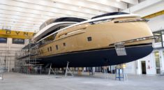 41-метровая суперъяхта Dynamiq GTT 135 Stefania готова к запуску в Тоскане