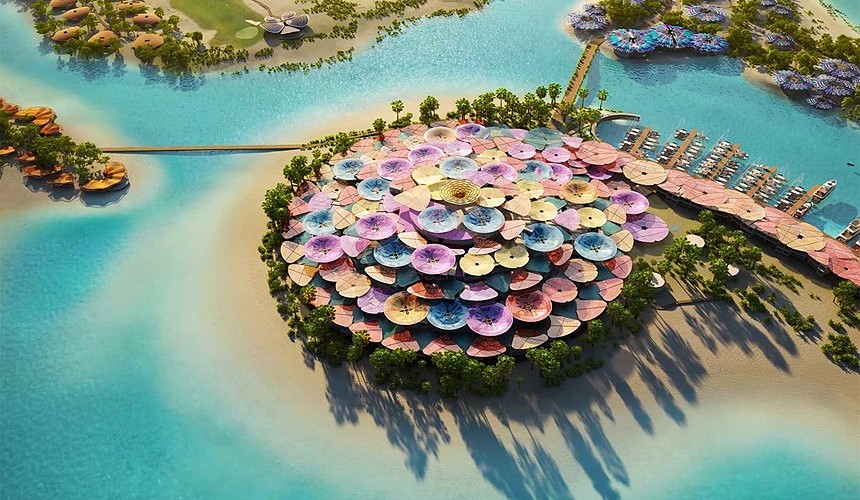 Island in the Red Sea will be turned into another Dubai