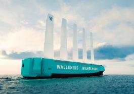 Wallenius Wilhelmsen представила концепт лодки Orcelle Wind на ветряных турбинах