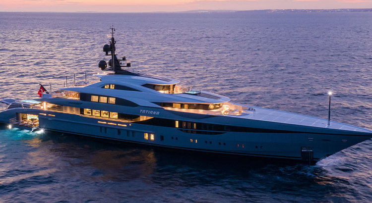 Shipyard Bilgin Yachts presented the 80-meter eco-yacht Tatiana