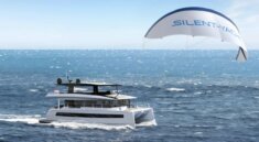 Электрические катамараны Silent Yachts – теперь и с кайт-парусом
