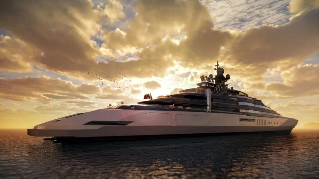 200m yacht