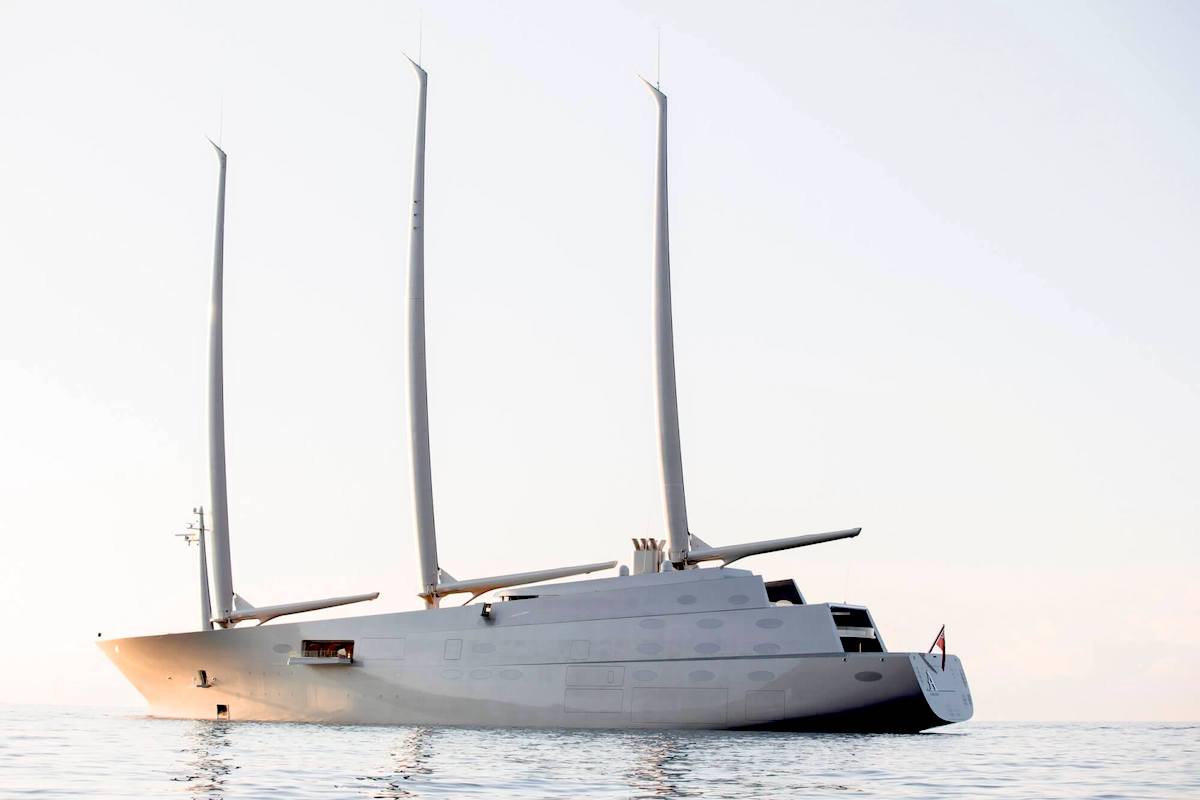 Sailing yacht A, photo Starck.com